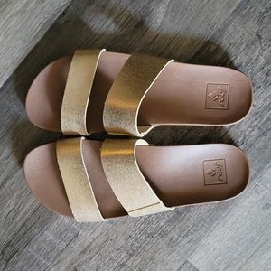 Reef slide on sandals